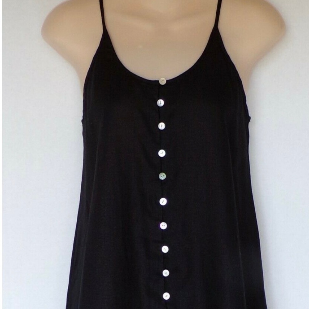 & Other Stories Black Mini Dress